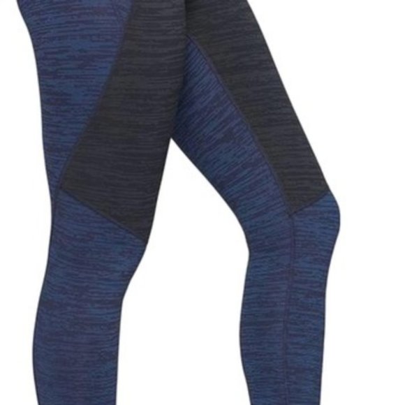 Outdoor Voices Baltic/Night two-tone tech sweat 7/8 length tights leggings XS - Picture 2 of 6